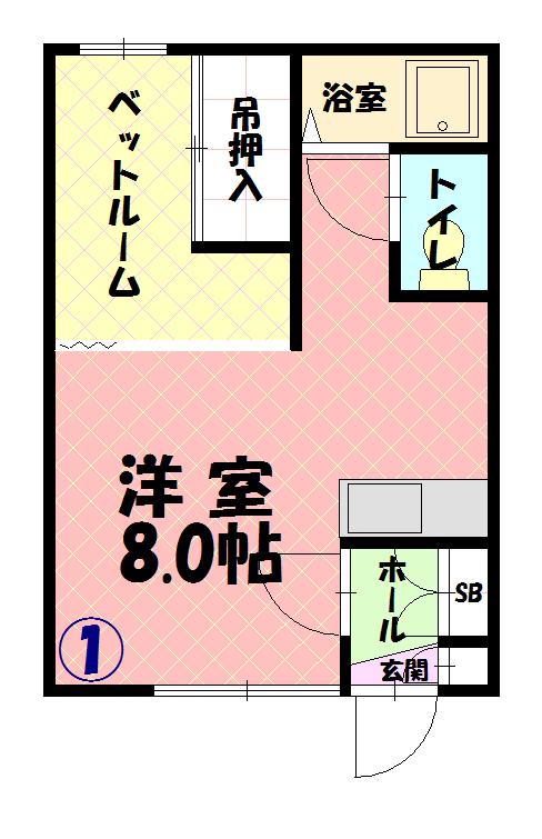 YOU HOPE201間取図