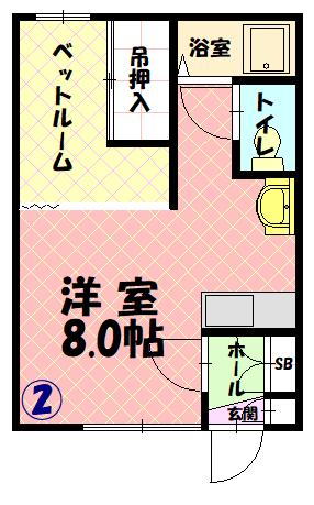 YOU HOPE102間取図