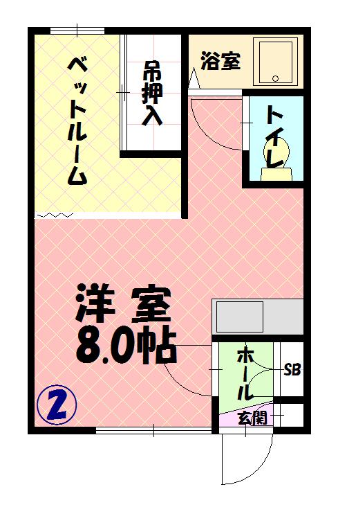 YOU HOPE202間取図