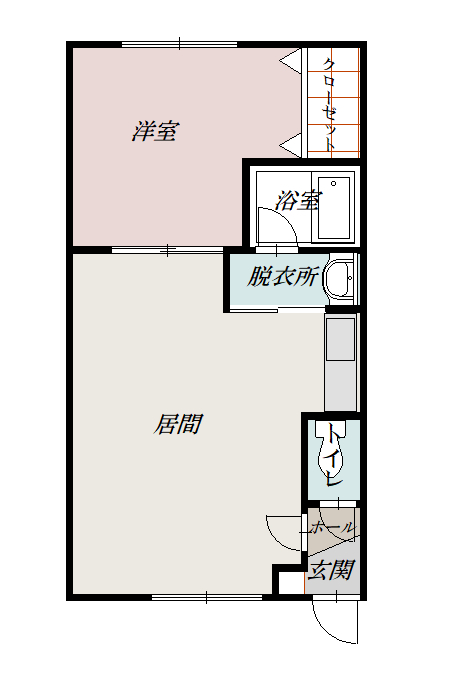 クアトロアパルテ103間取図