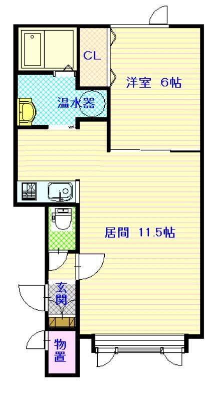 セフトＢ207間取図