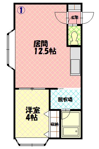 サンシャイン９７201間取図