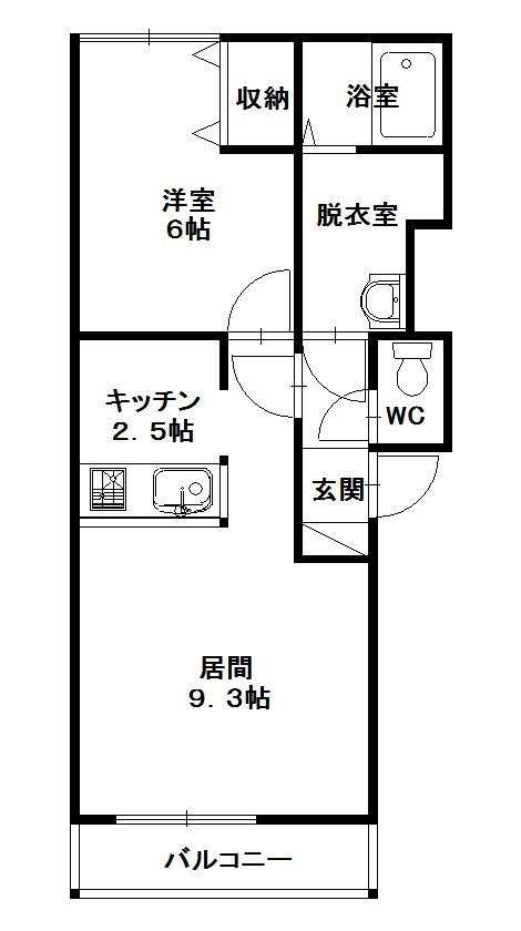Ｓｙｍｐｈｏｎｙ303間取図