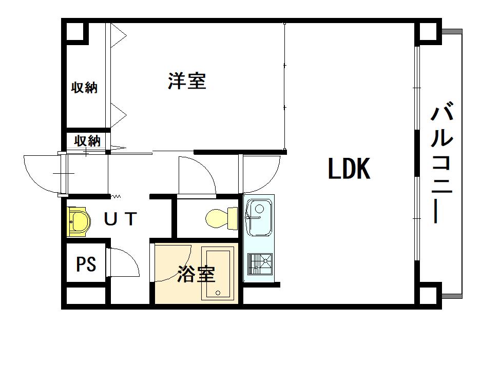ロジェ３・２204間取図