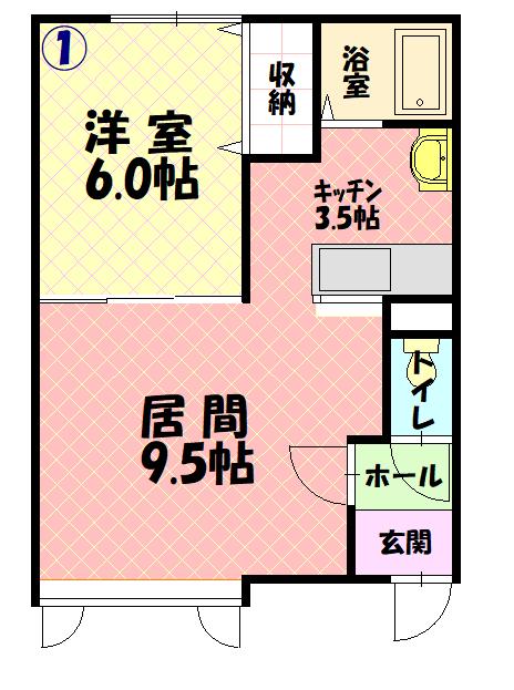 つばさ１０１間取図