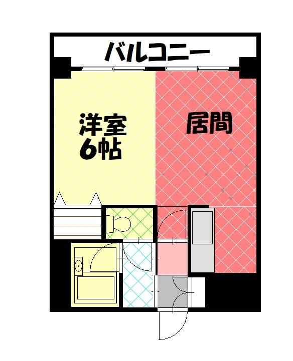 ナッツＳＰＩＲＩＴ２503間取図