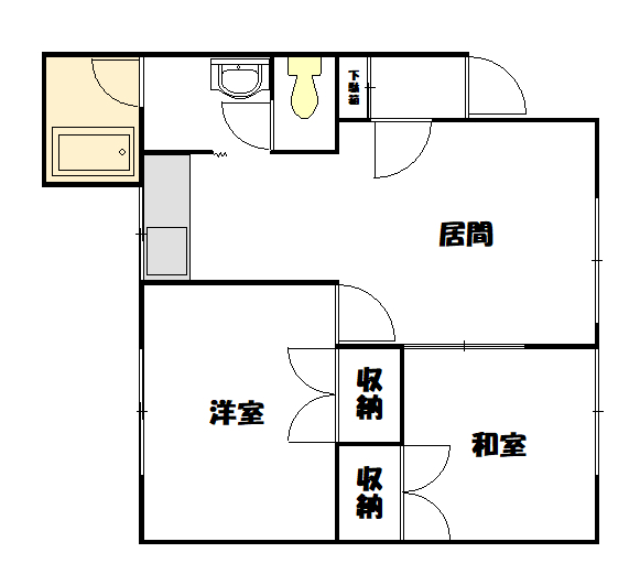 ル・フレールc間取図