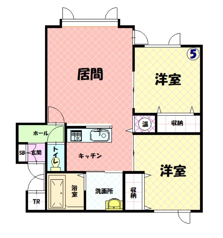 NOK Huuk105間取図