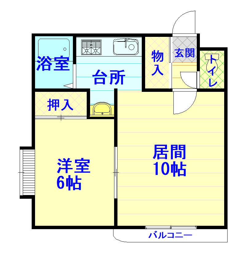 ビーナス新富205間取図