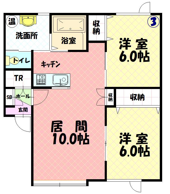 アルト１６103間取図