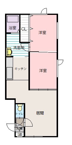 花人４２５102間取図