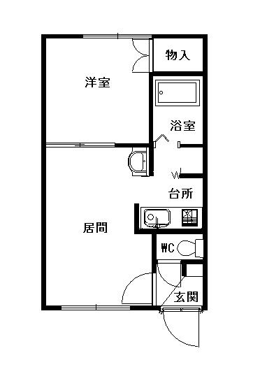 エスパニア７205間取図