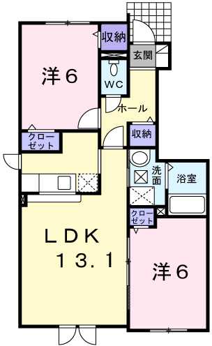 ミーティア103間取図