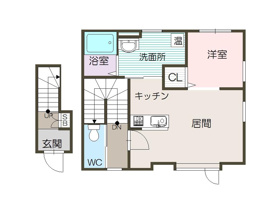 ＮＥＯ－Ｓｔｒａｄａ　Ⅱ205間取図