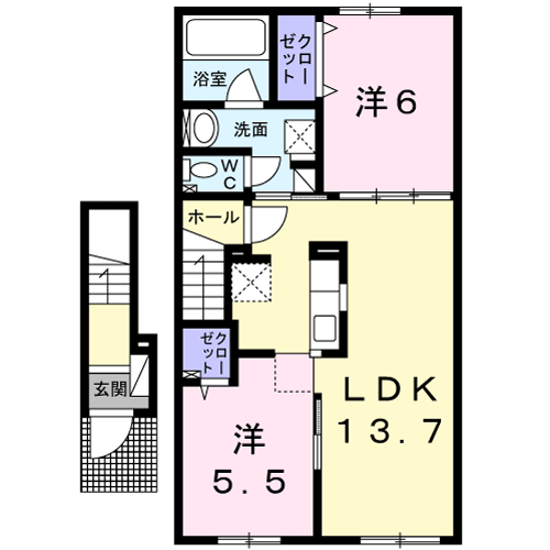 未来202間取図