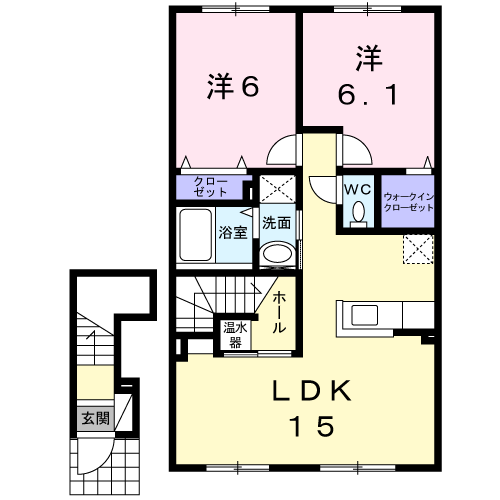 グリーン　ヒルズ203間取図