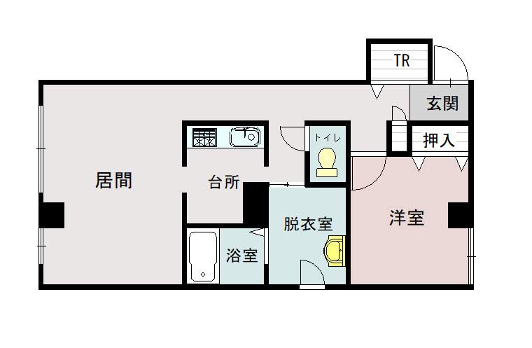 ＵＮ　ＥＳＰＡＣＥ四条邸２０２間取図
