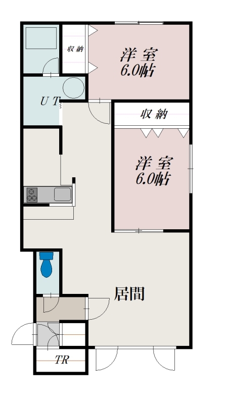ふれんど106間取図