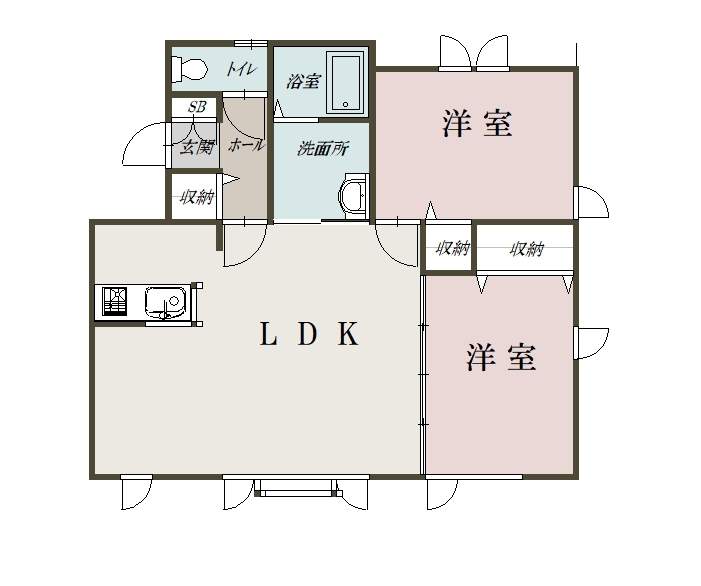 ＷＩＬＬ　Ｂ201間取図