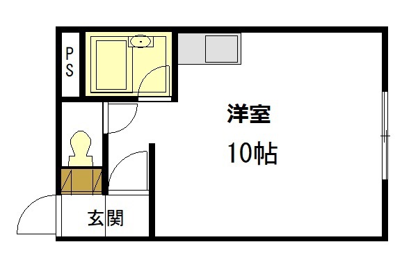 メゾン・ド・アーブルＤ105間取図