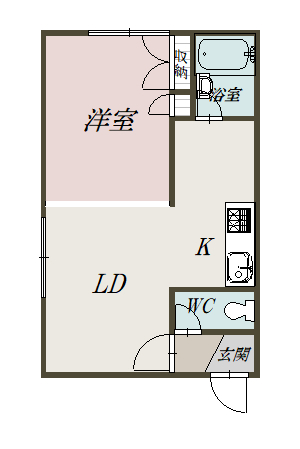 セリエⅠB1間取図