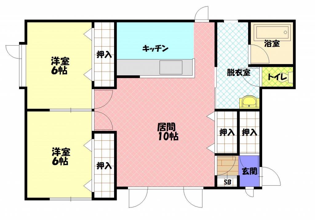 ファイン２－８202間取図