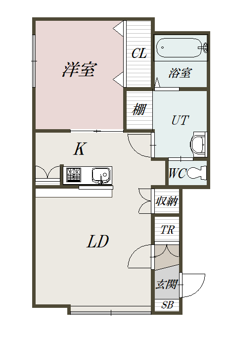 アルト３７101間取図