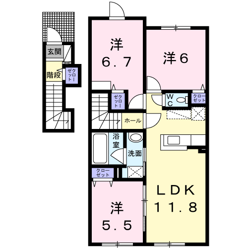 エル・トール203間取図