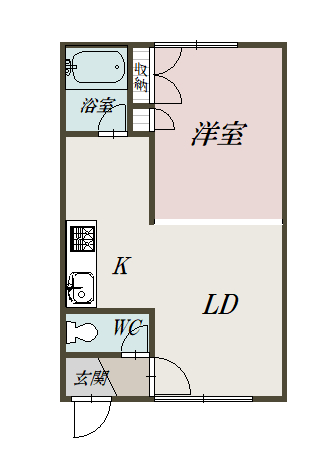セリエⅢD12間取図