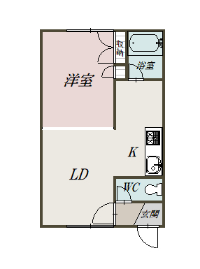 セリエⅢD13間取図