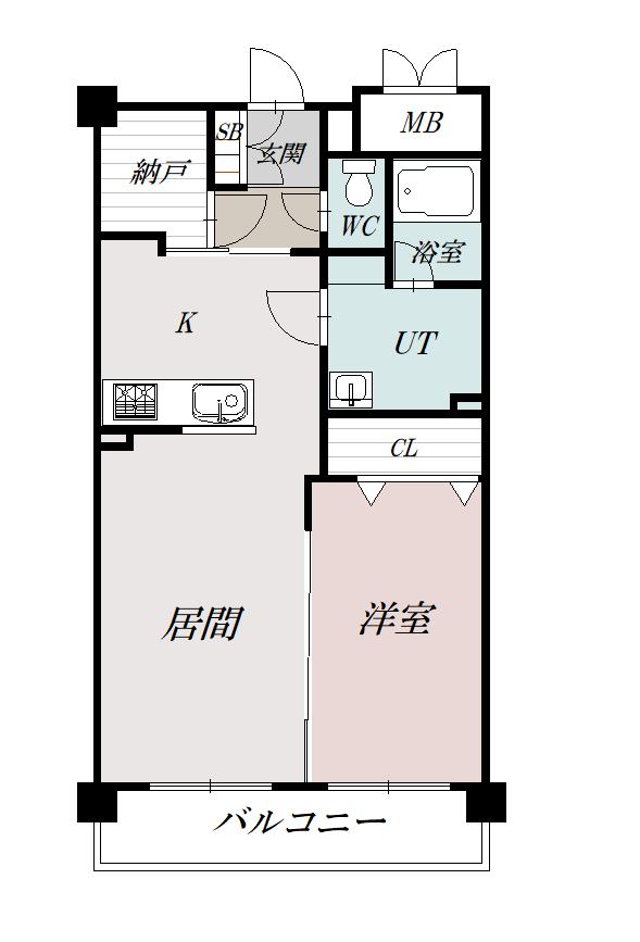 ソルティ５１７702間取図