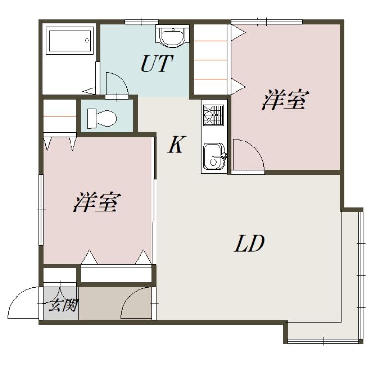 ウェーブ東光101間取図