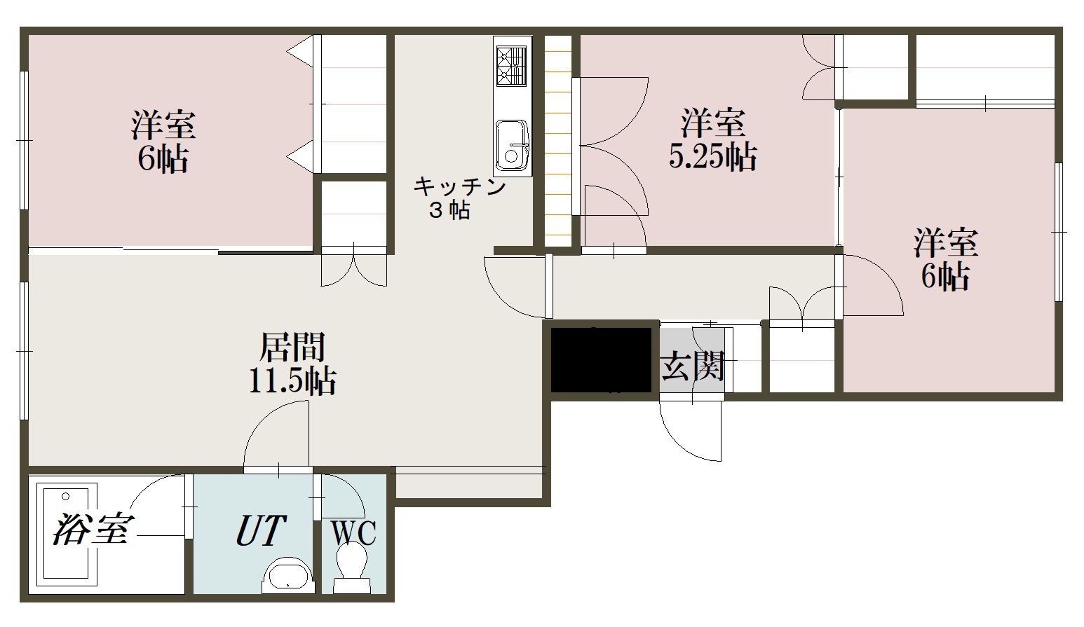 ＮＫクラウンハイツ4003間取図