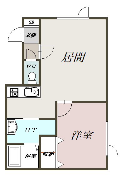カモミール101間取図