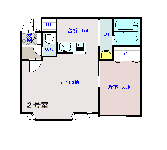エミュール202間取図