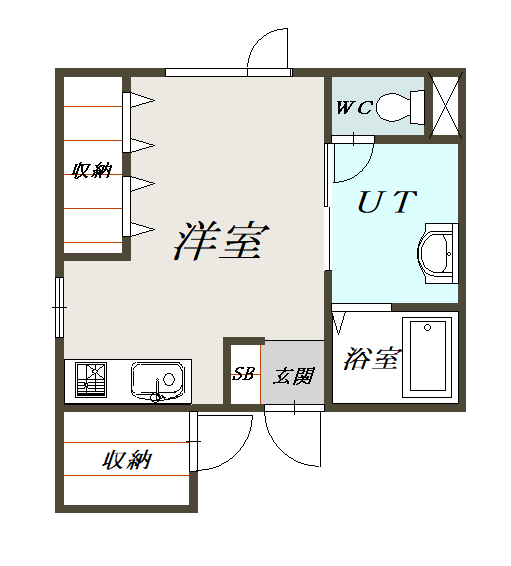Ｓａｙａｋａ201間取図