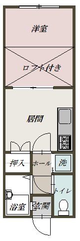 大雪旭川館ＴＯＹＯＯＫＡ204間取図