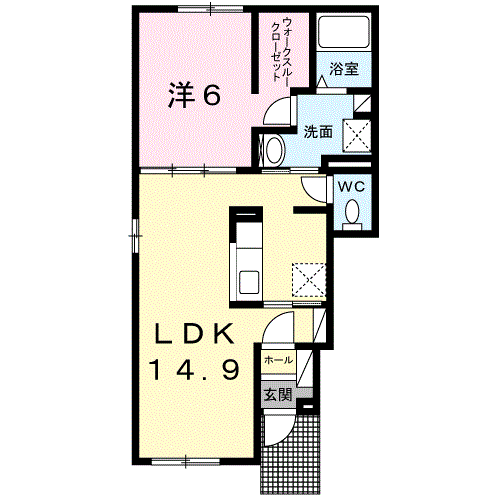 アインクラッド101間取図