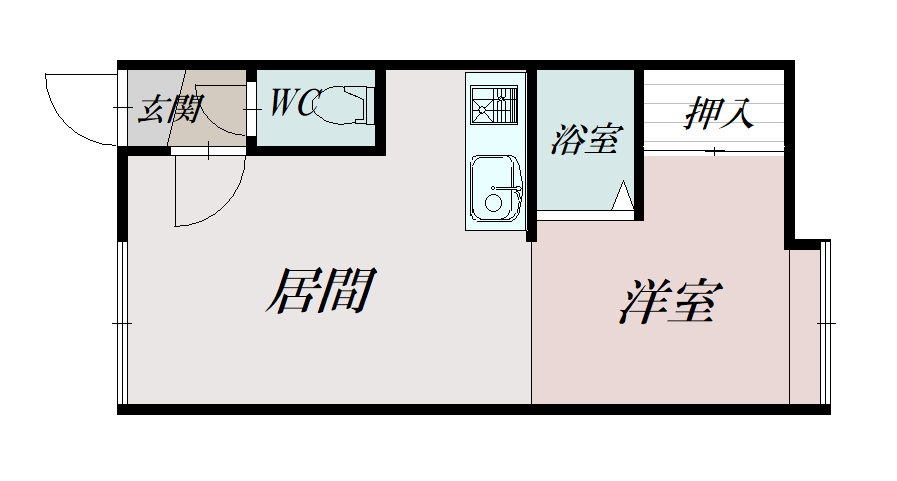 サンマルコ203間取図