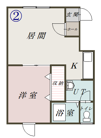 バリーベース202間取図