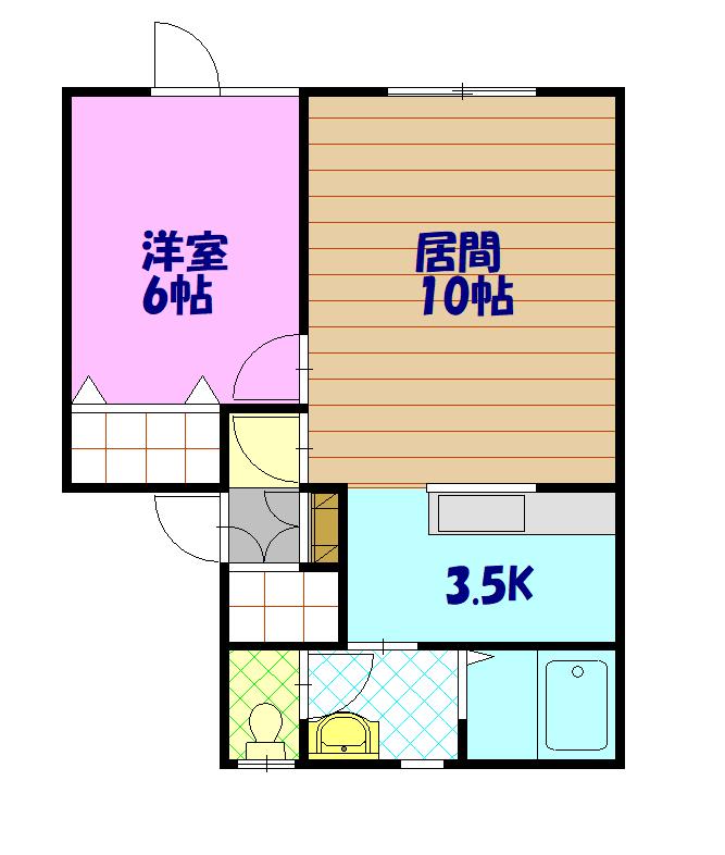 Ｎ．ＳＴＹＬＹ201間取図