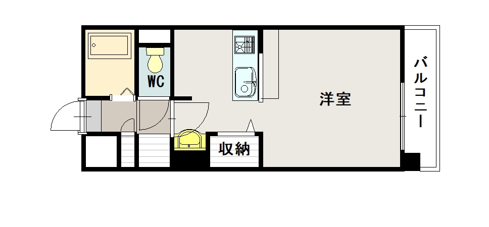 アピアビル日赤前302間取図