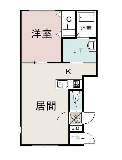 XMHU(ムー)203間取図