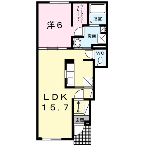 エクセルハイツ　モア101間取図