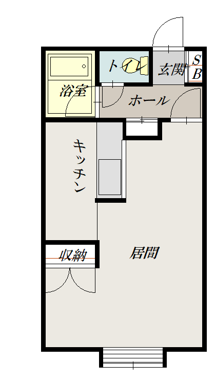 コットンハウス１９203間取図