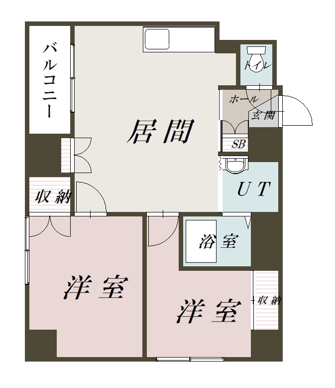 エンドレス２６402間取図