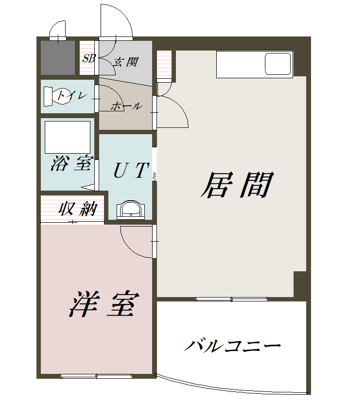 エンドレス２６703間取図