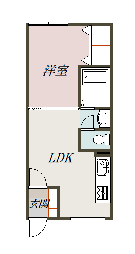 オリス寿102間取図