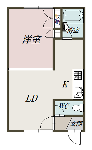 セリエⅡC13間取図