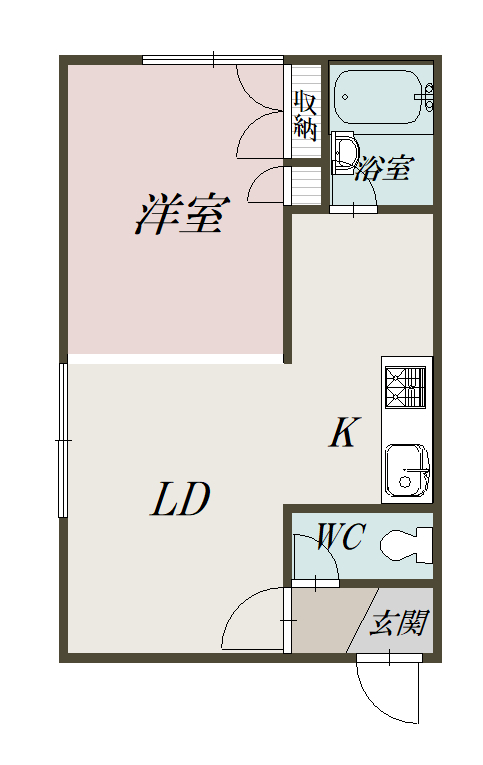 セリエⅡC8間取図